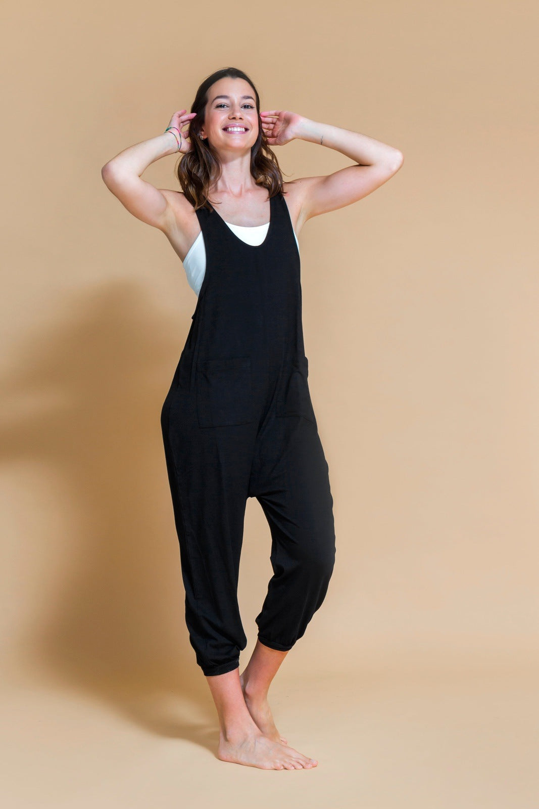 Dhyana Jumpsuit Black Shambhala Barcelona