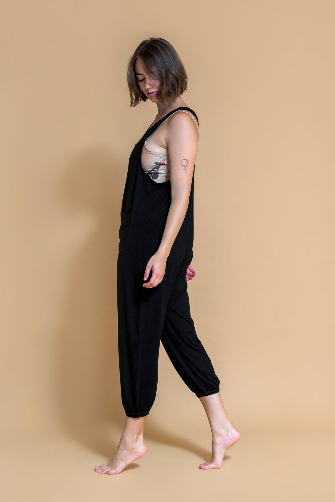 Dhyana Jumpsuit Black Shambhala Barcelona