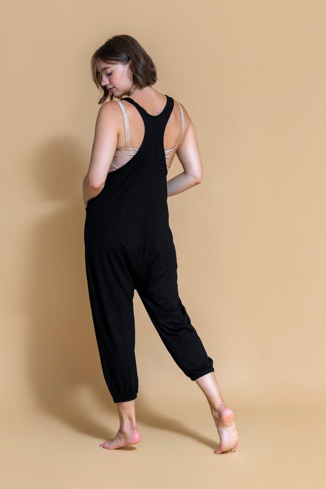 Dhyana Jumpsuit Black Shambhala Barcelona