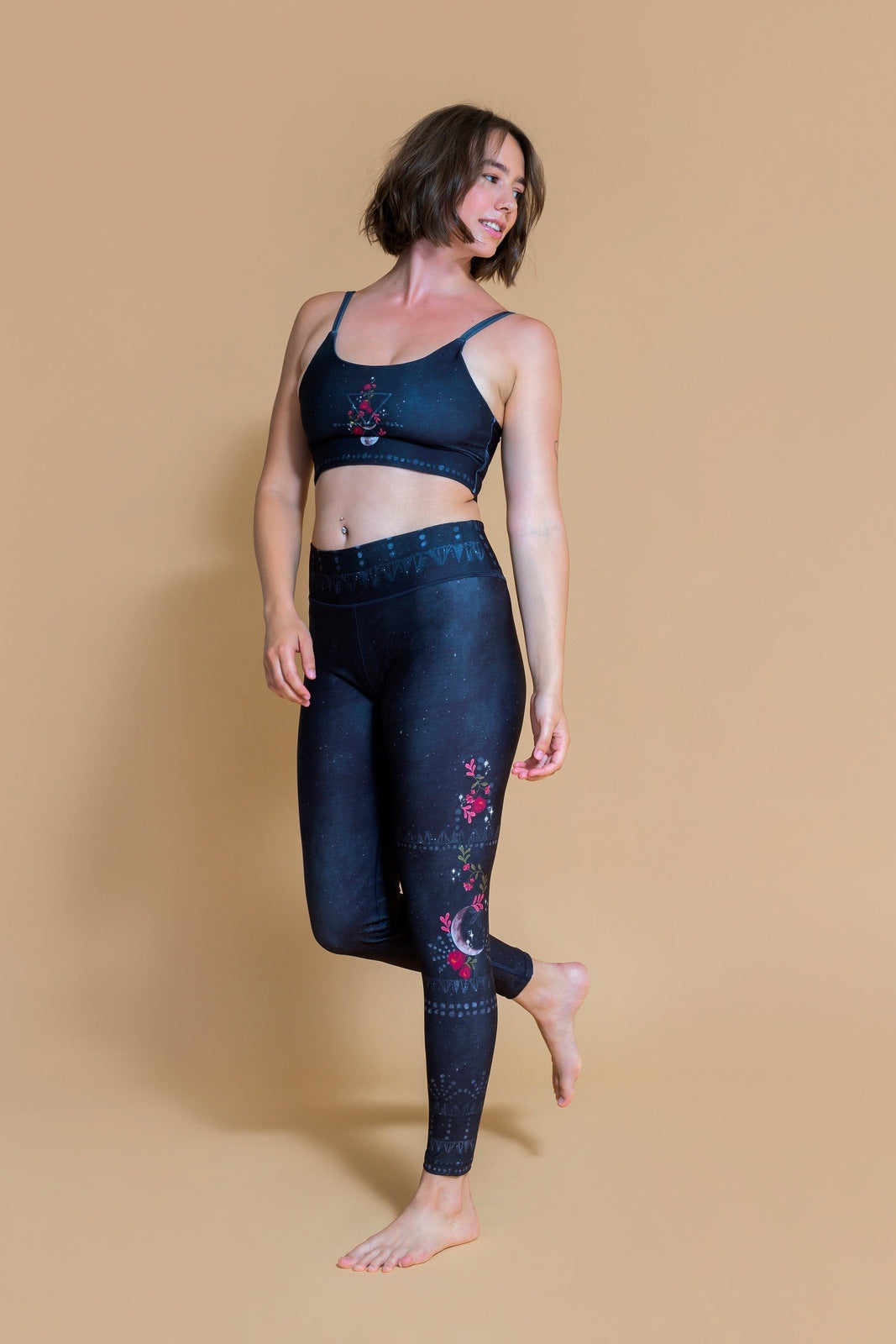 Karma Legging Floral Moon Shambhala Barcelona