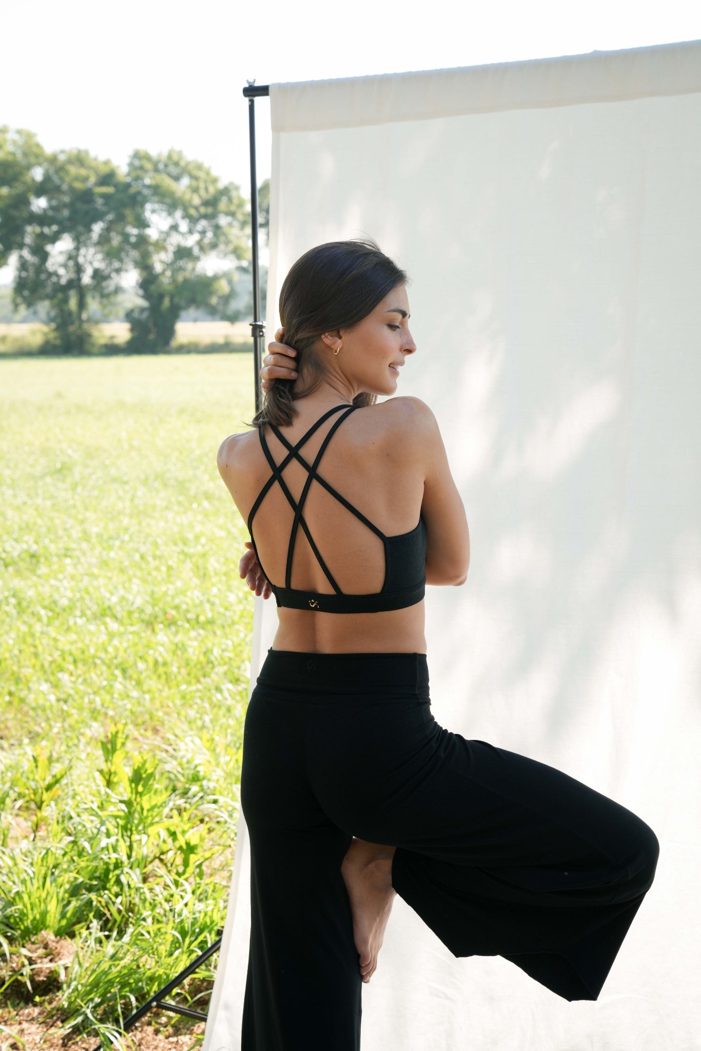Pantalón Flare Maya Negro