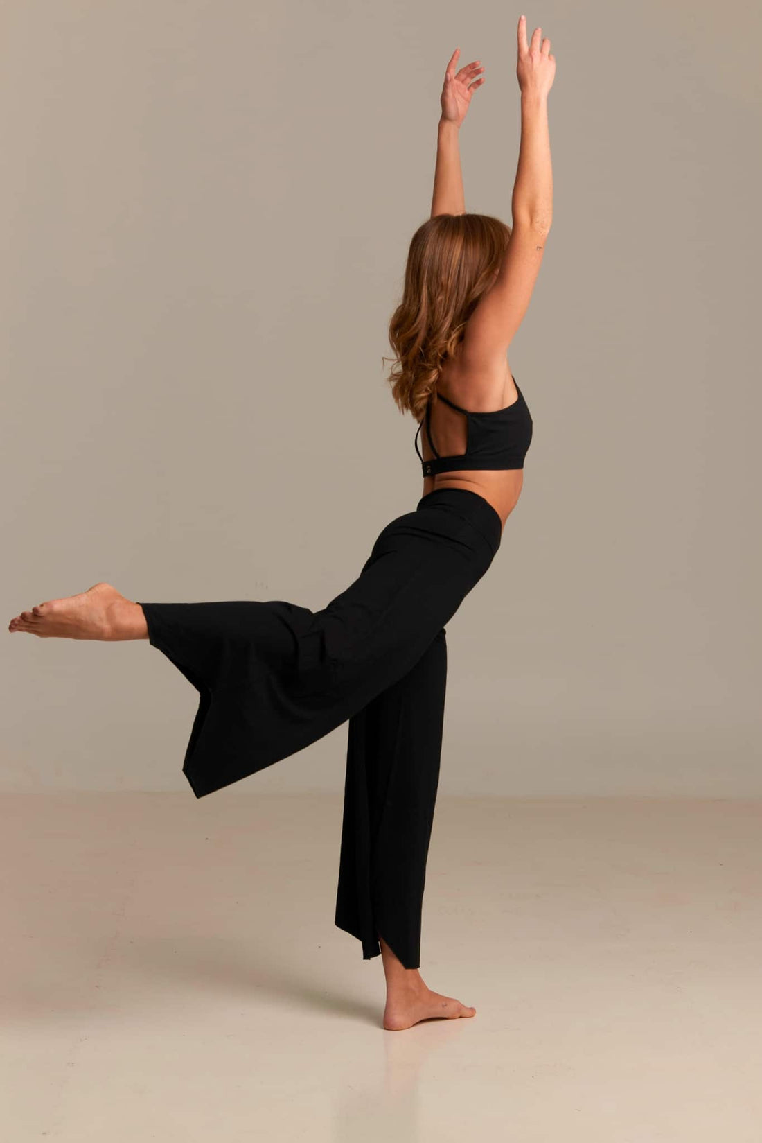 Pantalón Flare Maya Negro