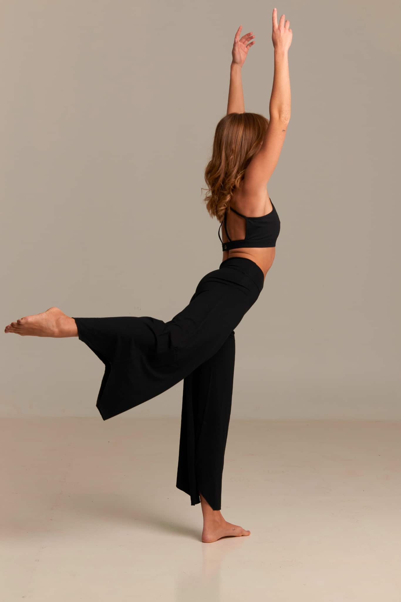 Pantalón Flare Maya Negro