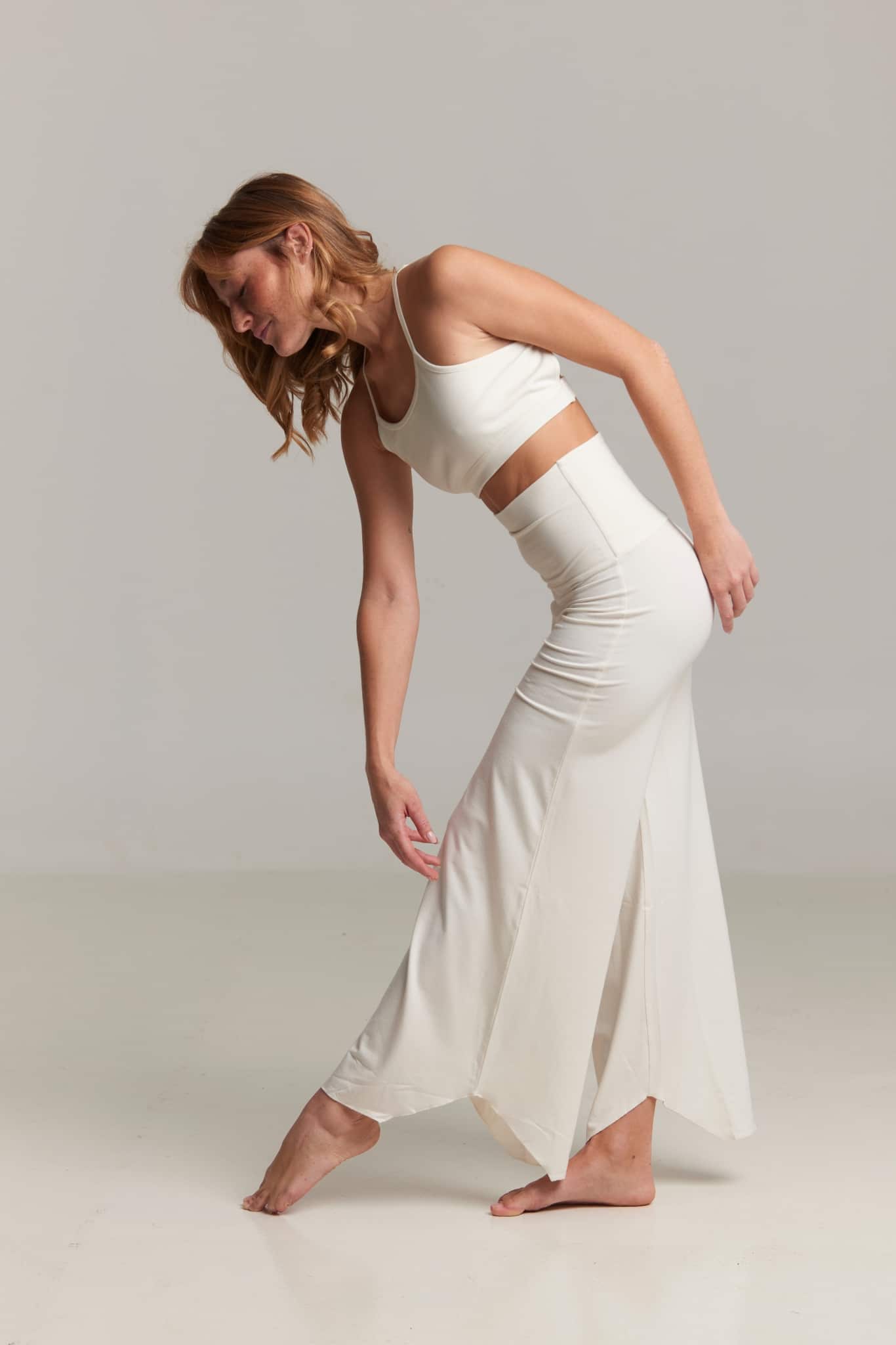 Maya Flare Pant Oat