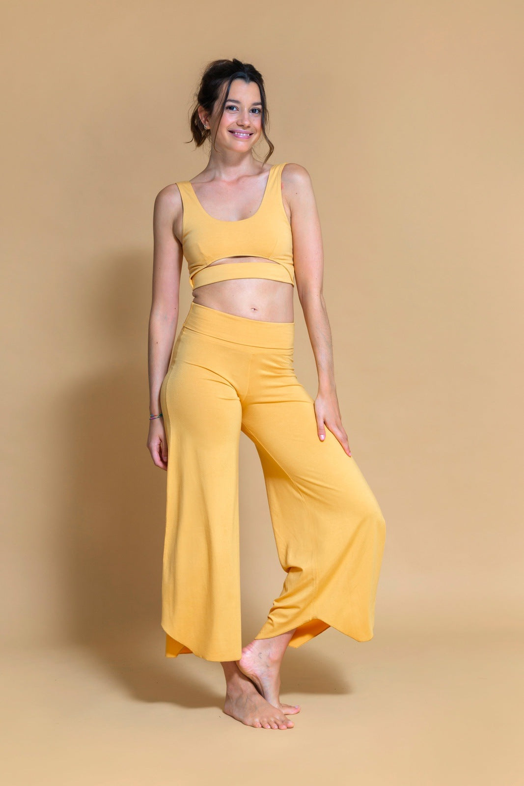 Maya Flare Pant Curry Shambhala Barcelona