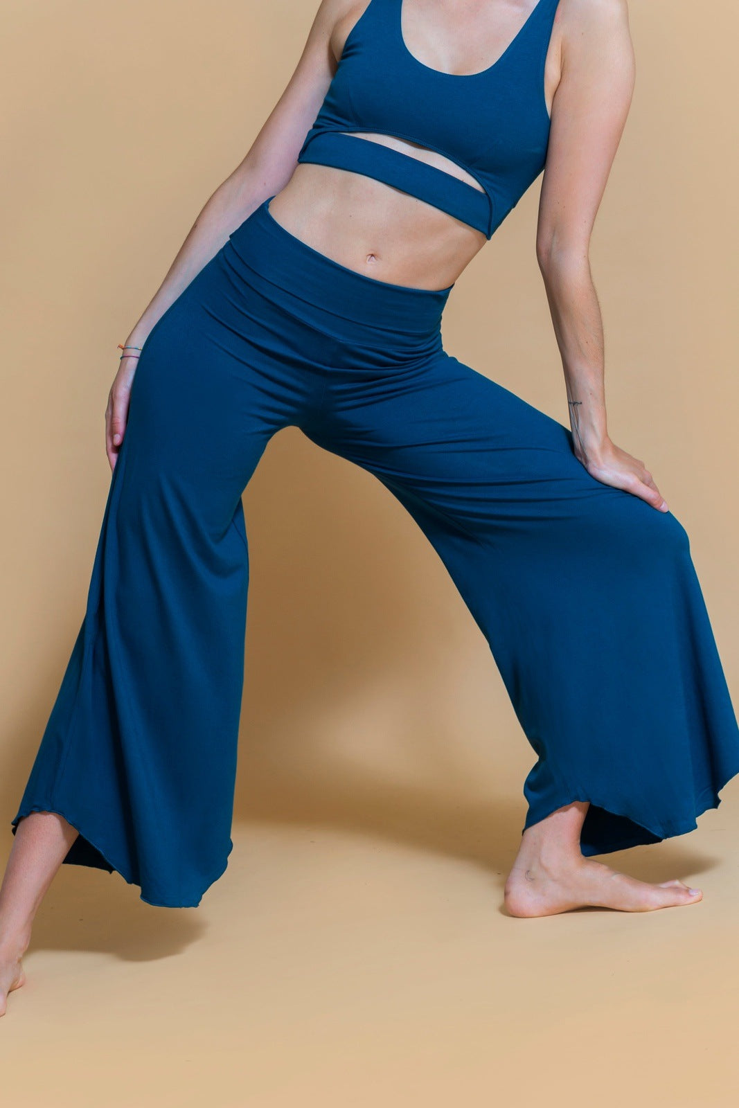 Maya Flare Pant Ocean Shambhala Barcelona