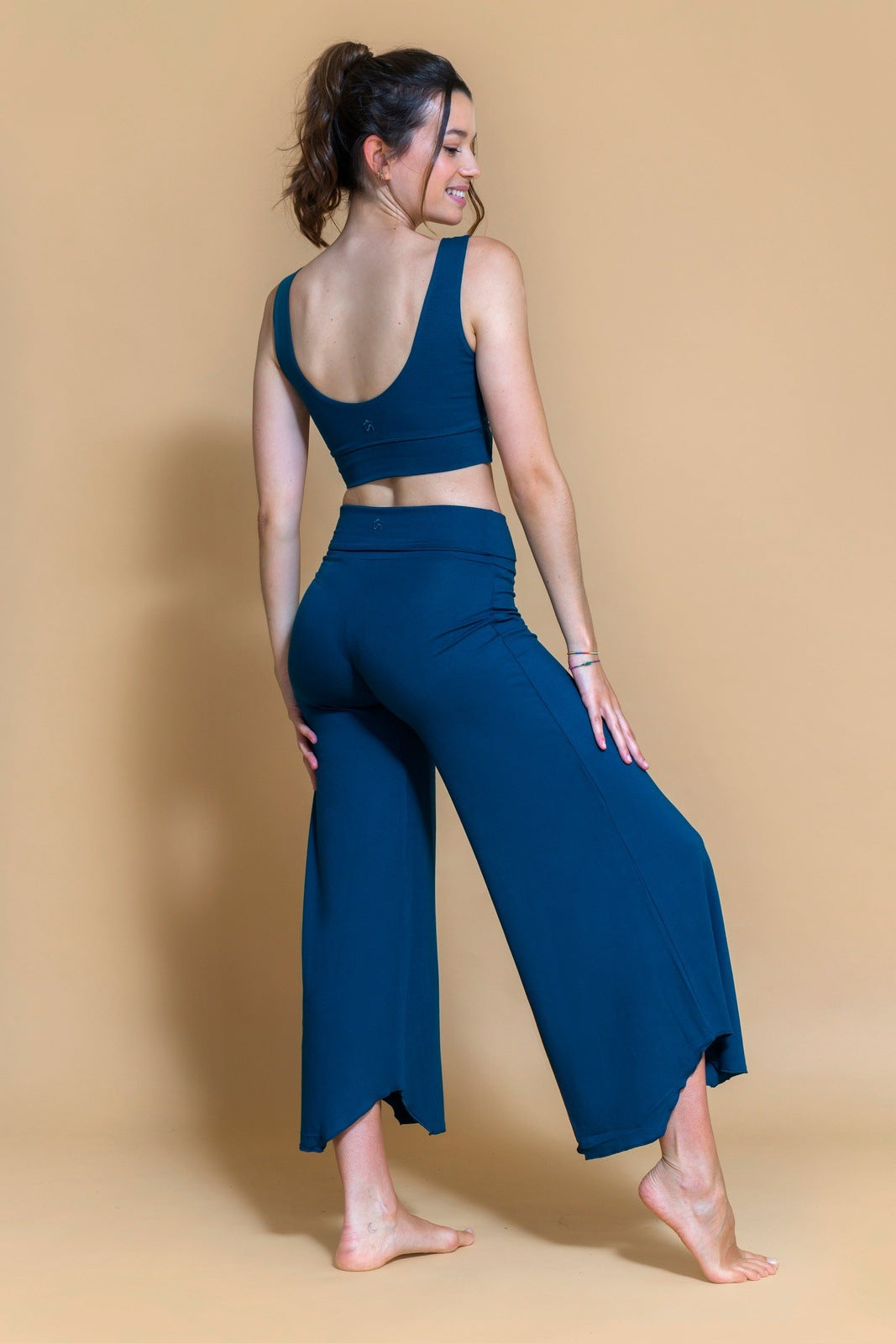 Maya Flare Pant Ocean Shambhala Barcelona