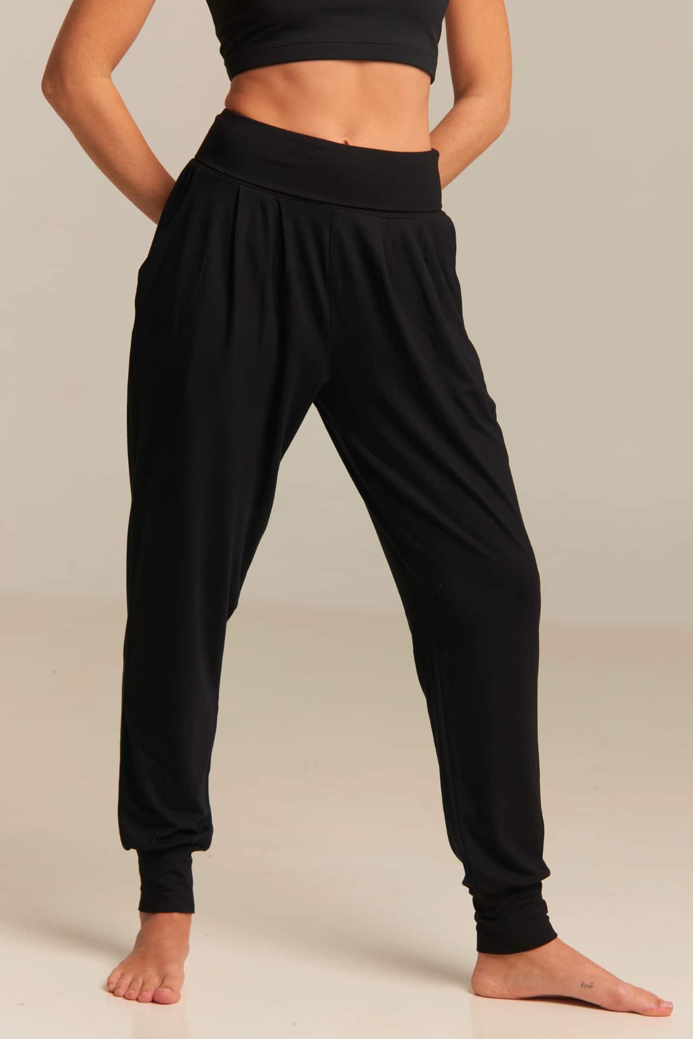Pantalón Purusha Harem Negro