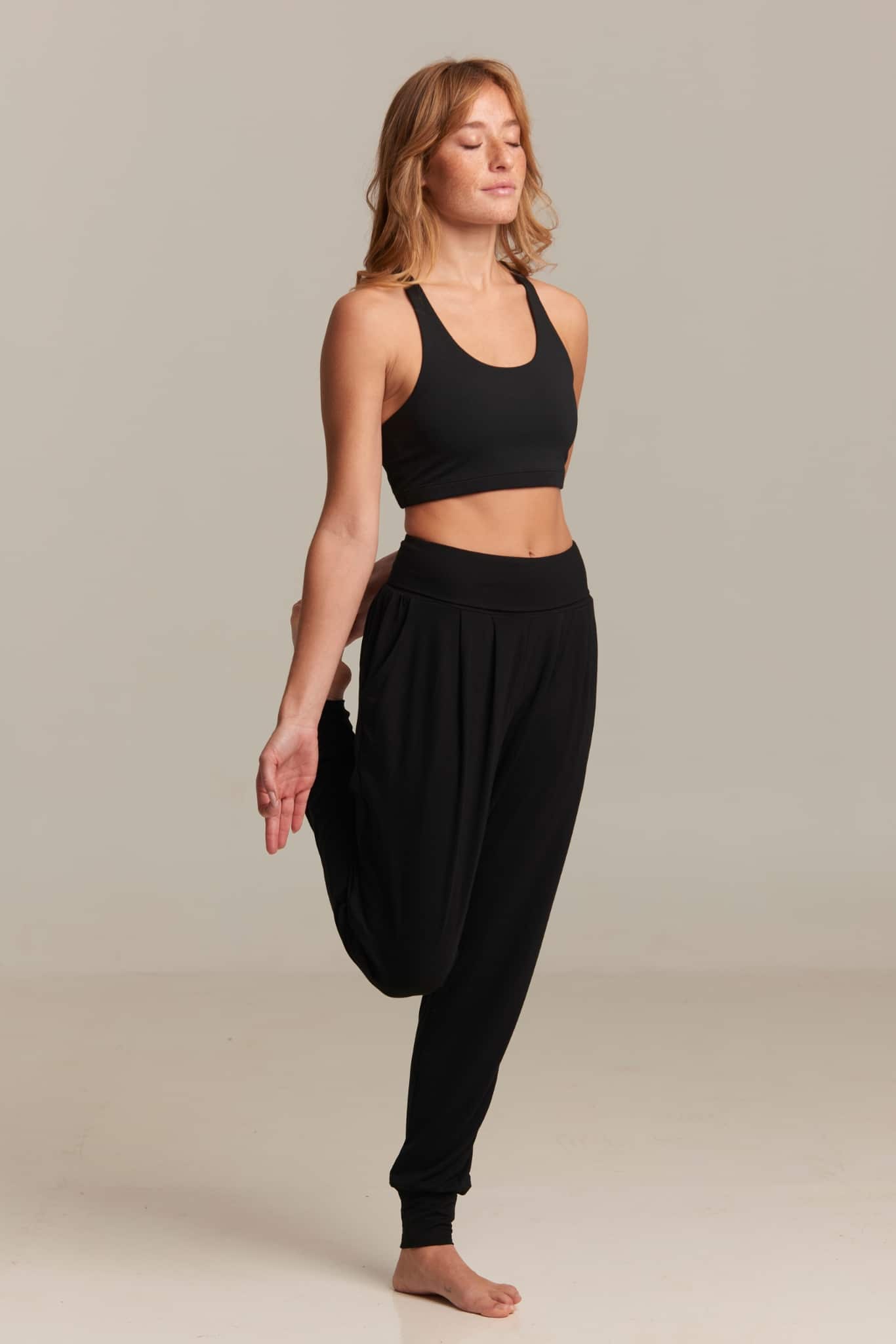 Pantalón Purusha Harem Negro