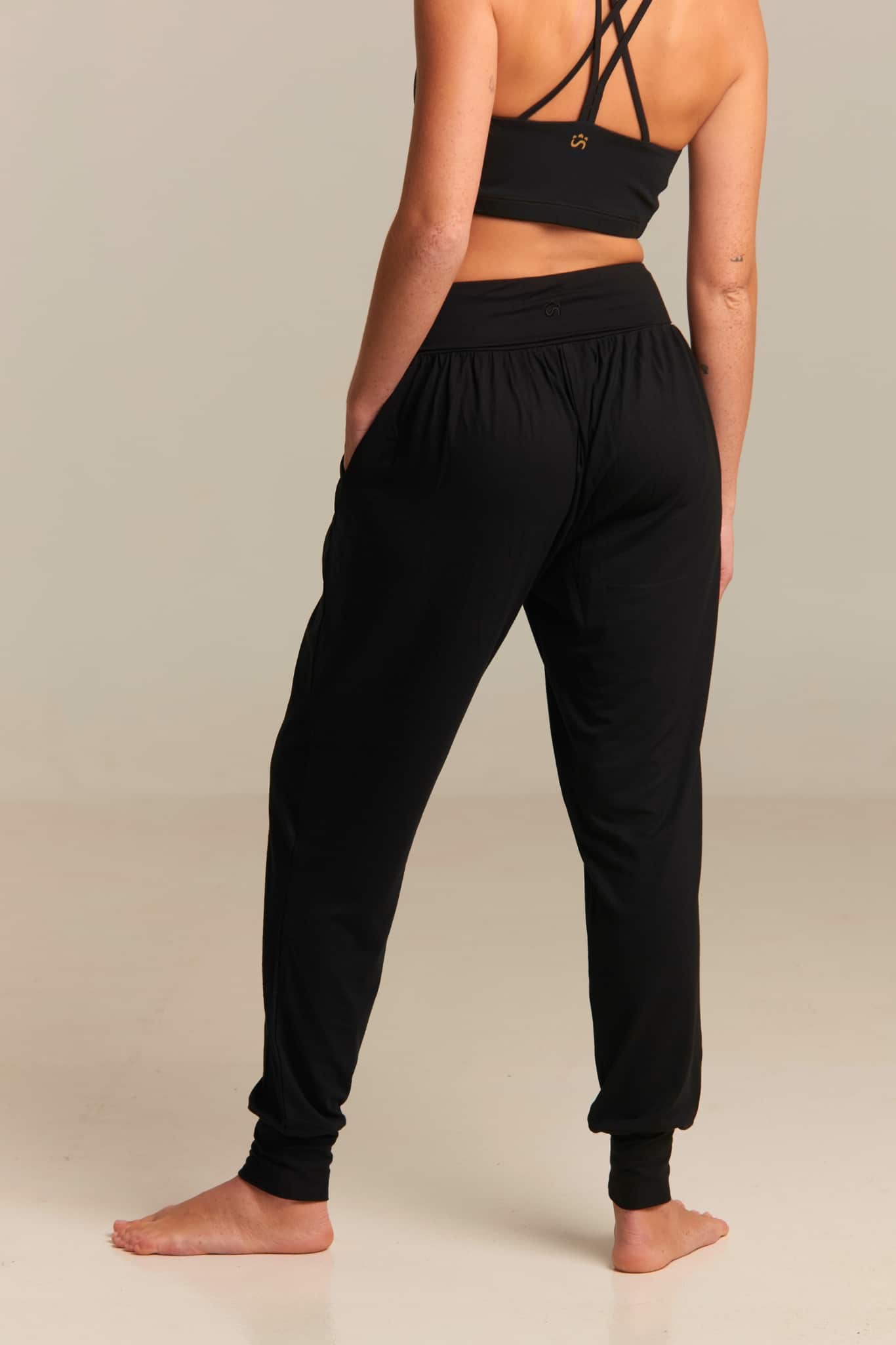 Pantalón Purusha Harem Negro