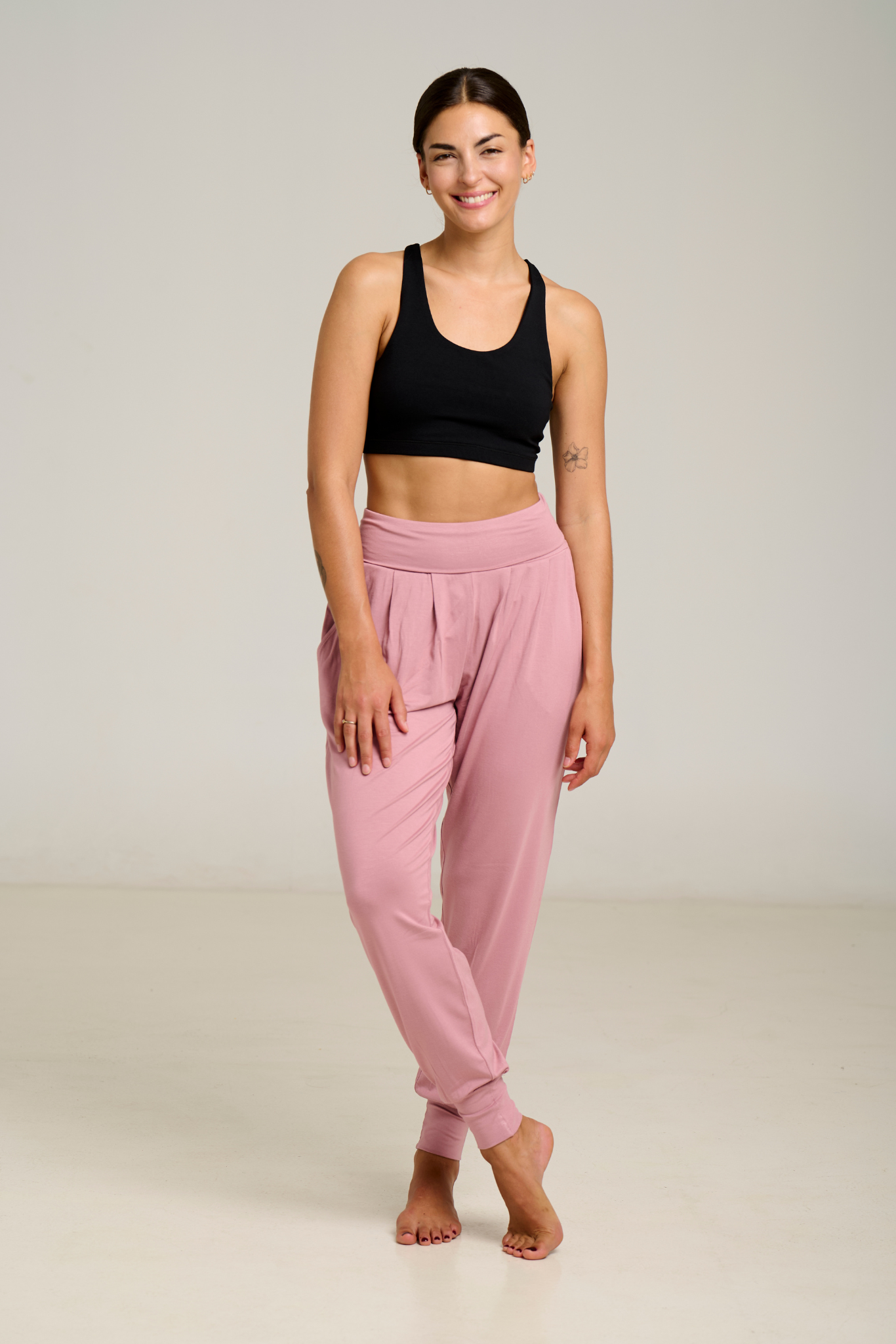 Purusha Harem Pant Rosa Seca