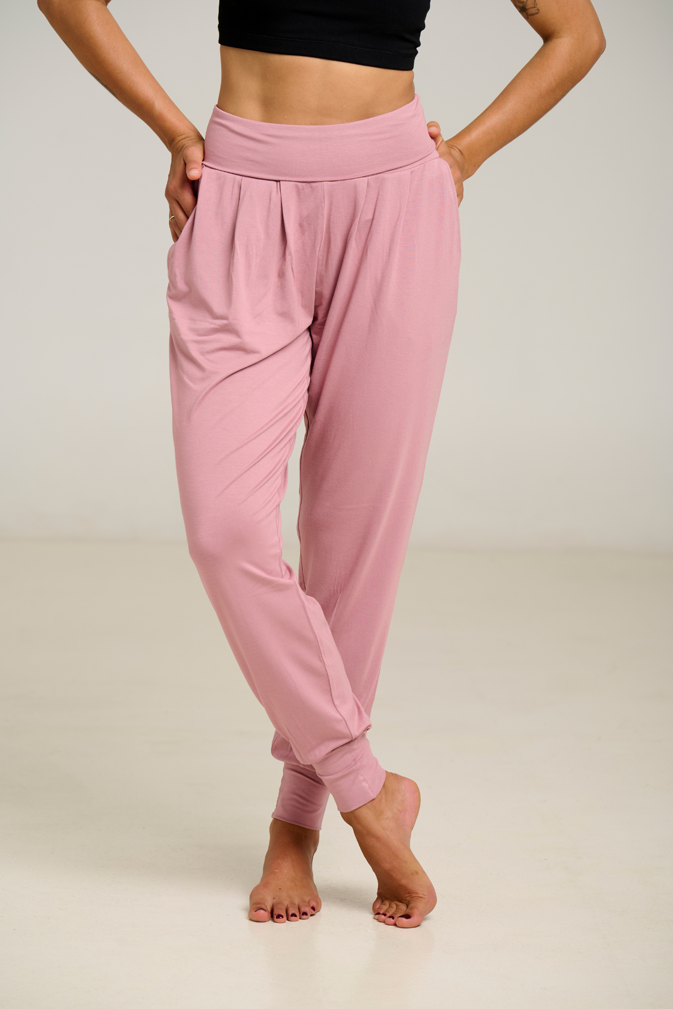 Purusha Harem Pant Rosa Seca
