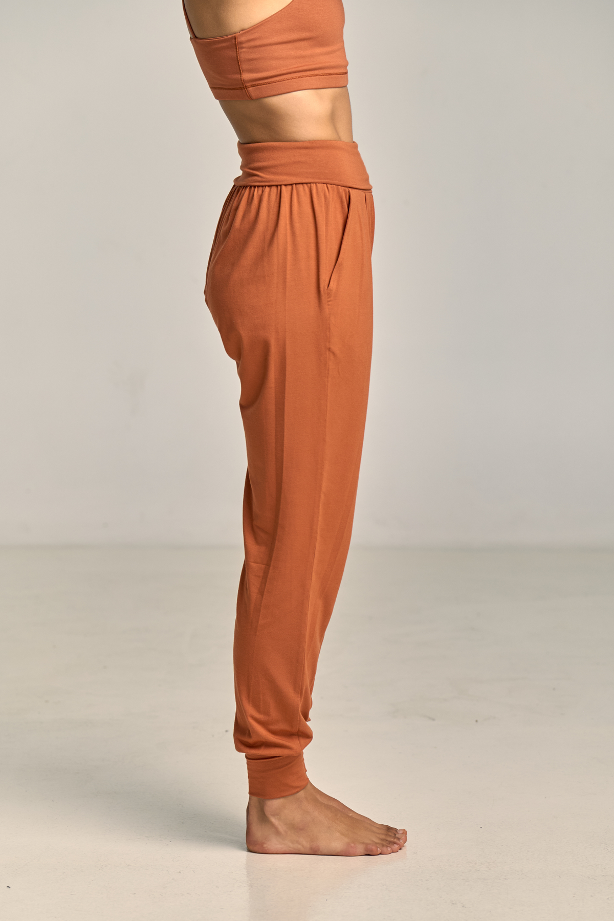 Pantalón Purusha Harem Terracota