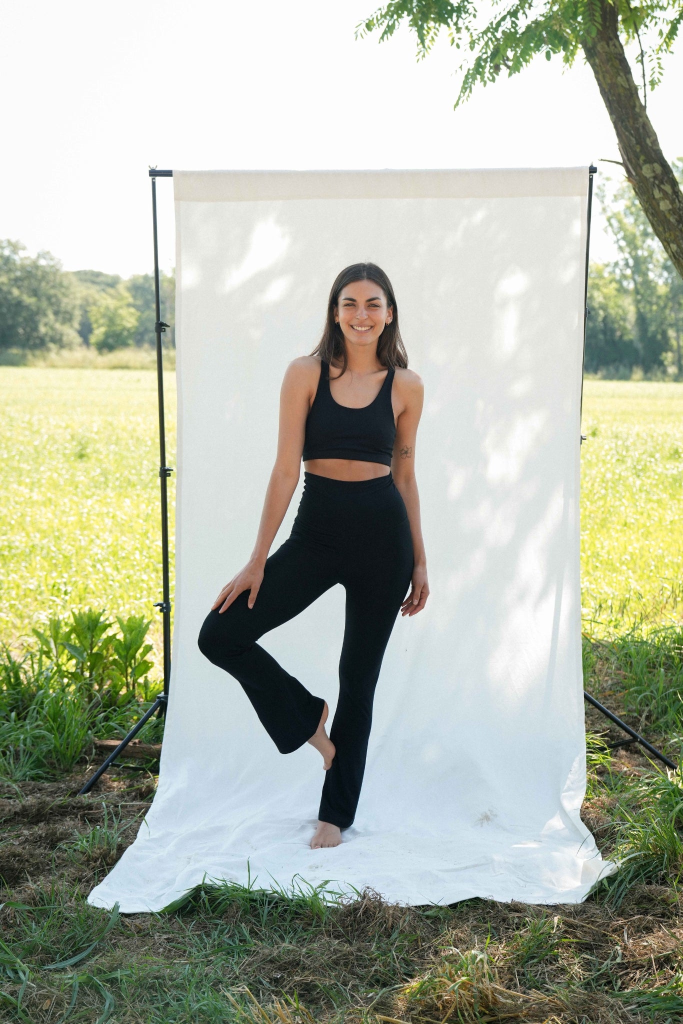 Shakti Flare Pant Black
