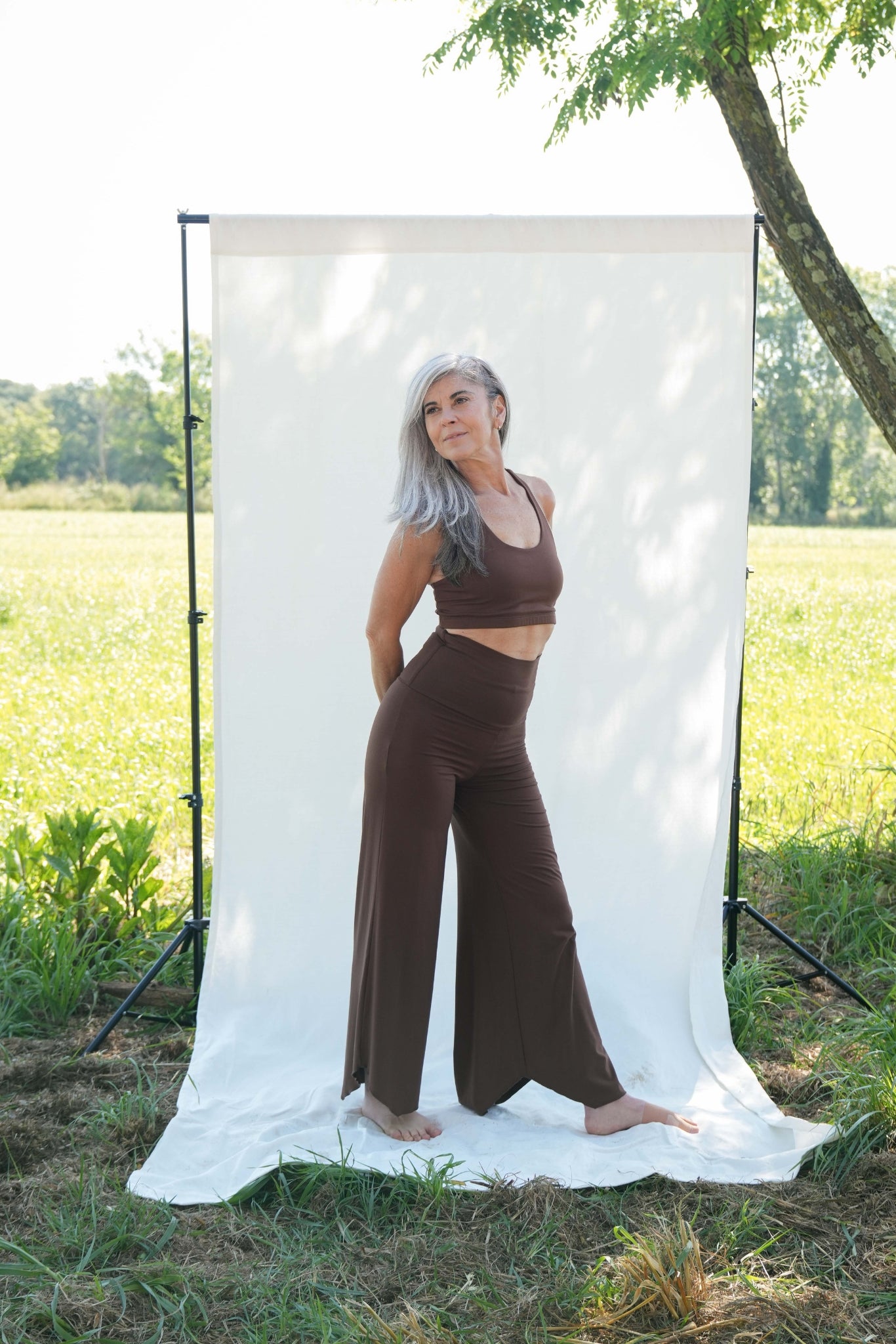 Maya Flare Pant Earth