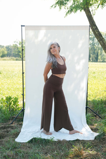 Maya Flare Pant Earth