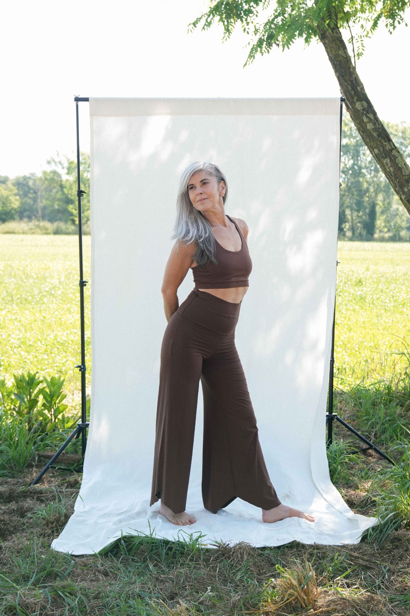 Maya Flare Pant Earth