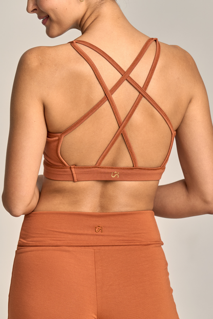 Akasha Bra Terracota