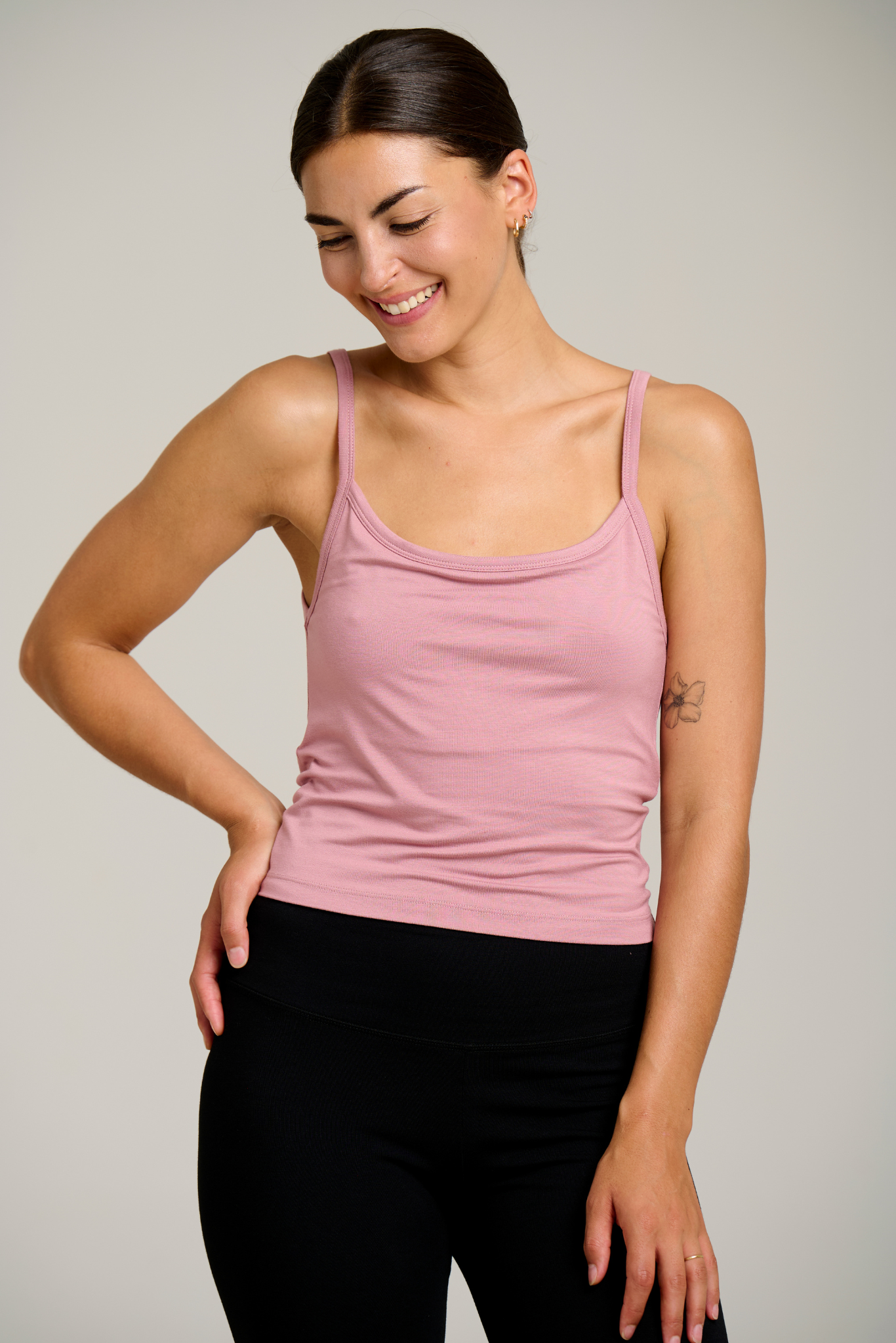 Tank Top Chandra Rosa Seca