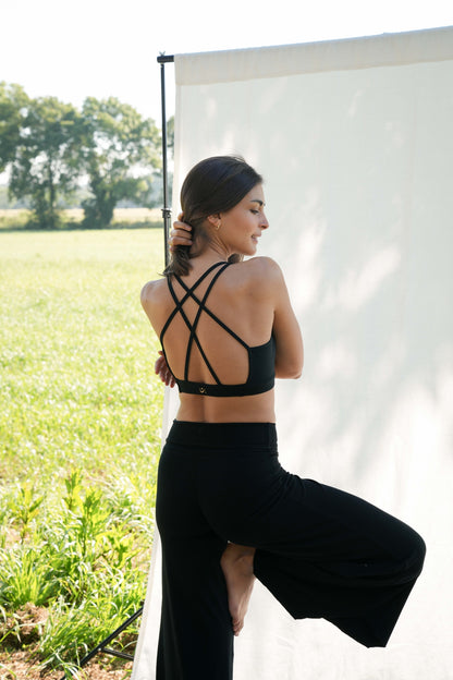 Pantalón Flare Maya Negro