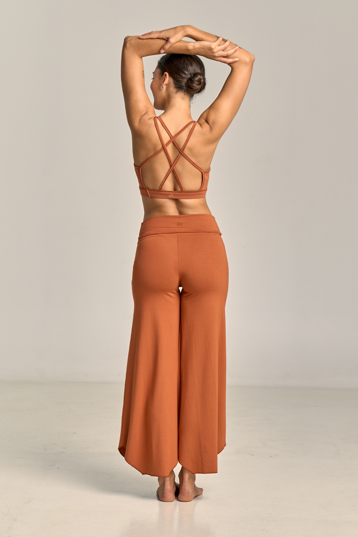 Maya Flare Pant Terracota
