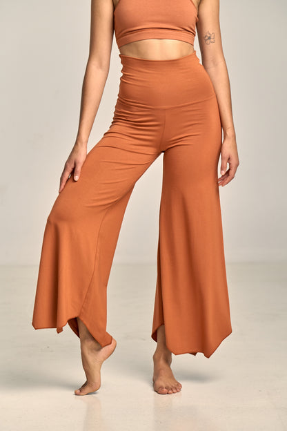 Pantalón Flare Maya Terracota