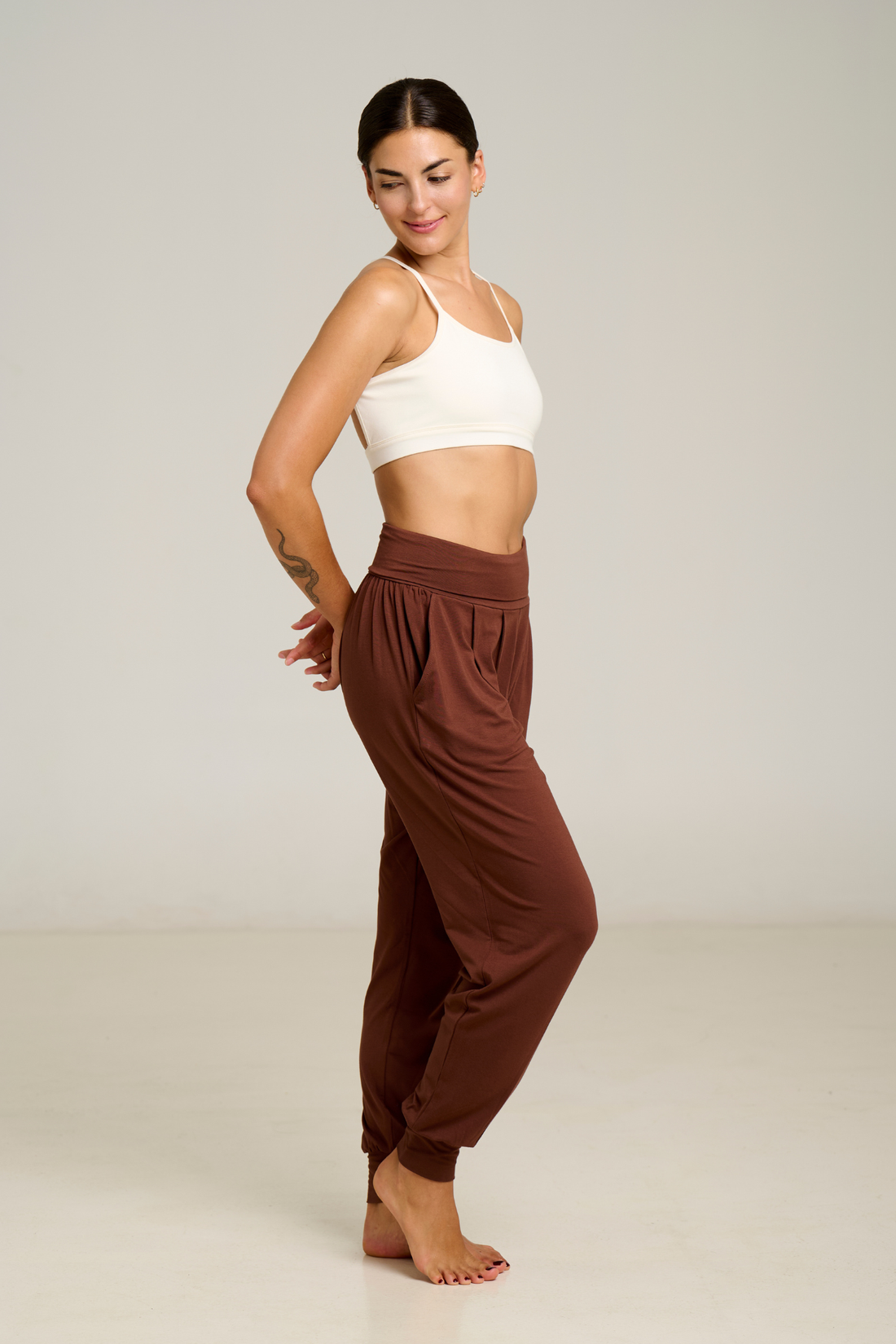 Purusha Harem Pant Earth