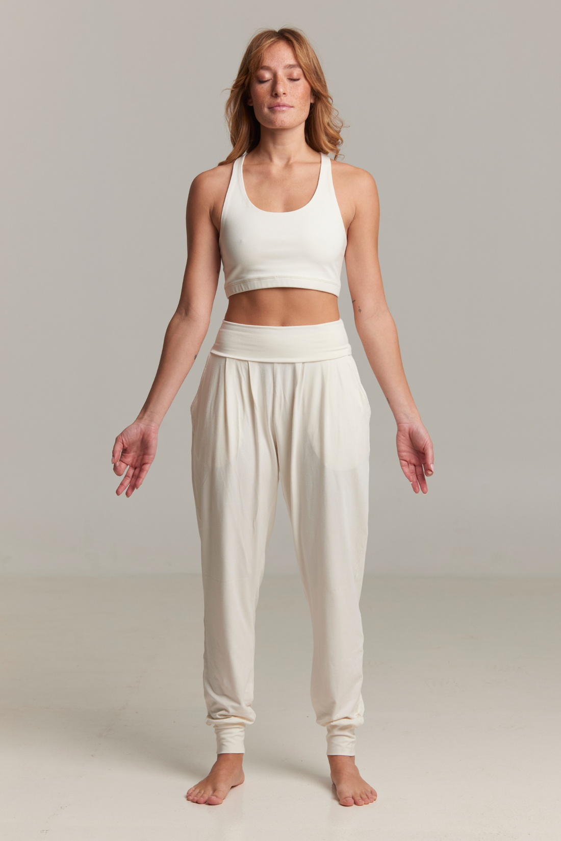 Pantalón Purusha Harem Avena
