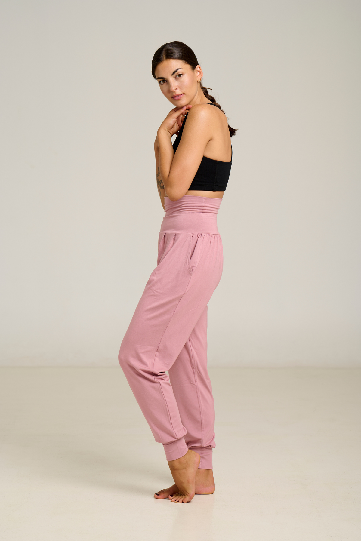 Purusha Harem Pant Rosa Seca