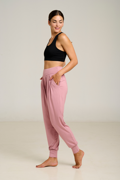 Purusha Harem Pant Rosa Seca