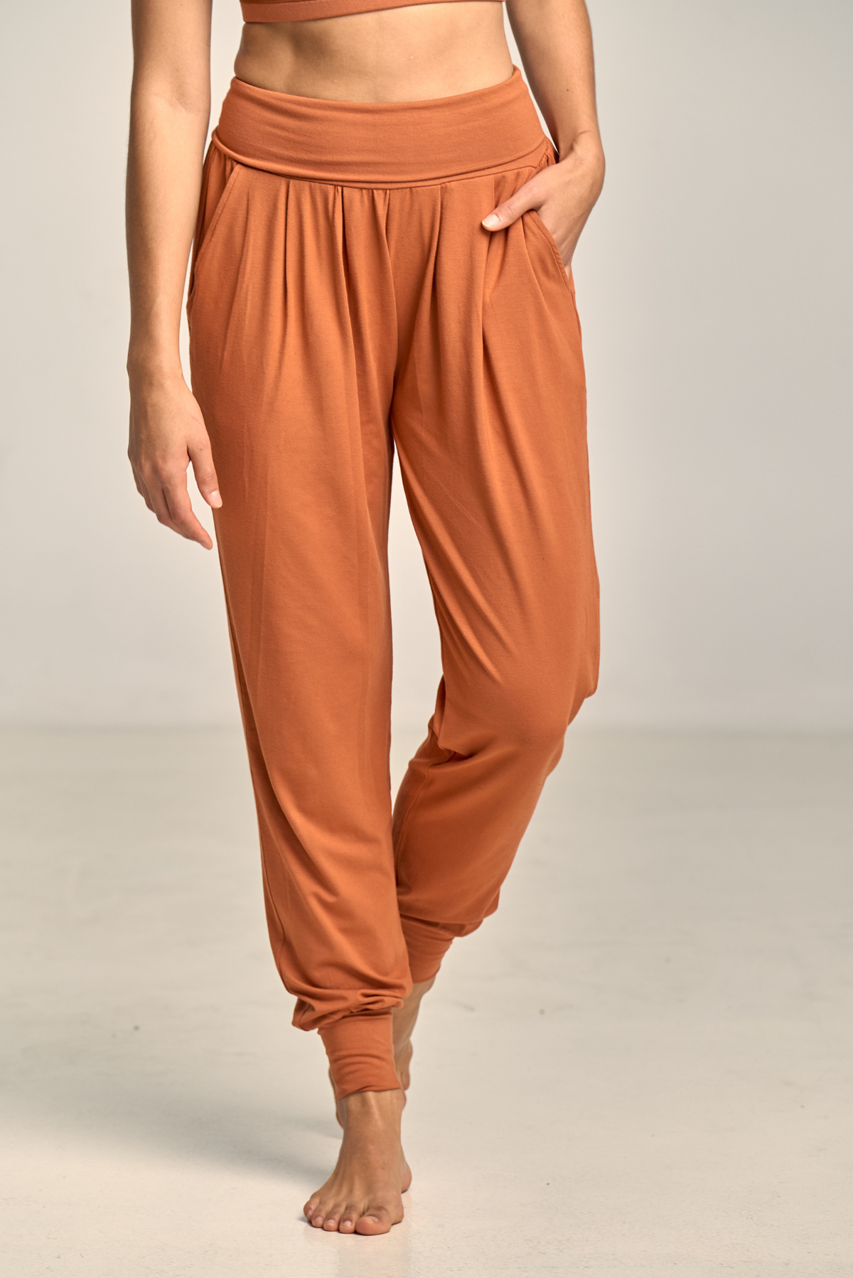 Pantalón Purusha Harem Terracota