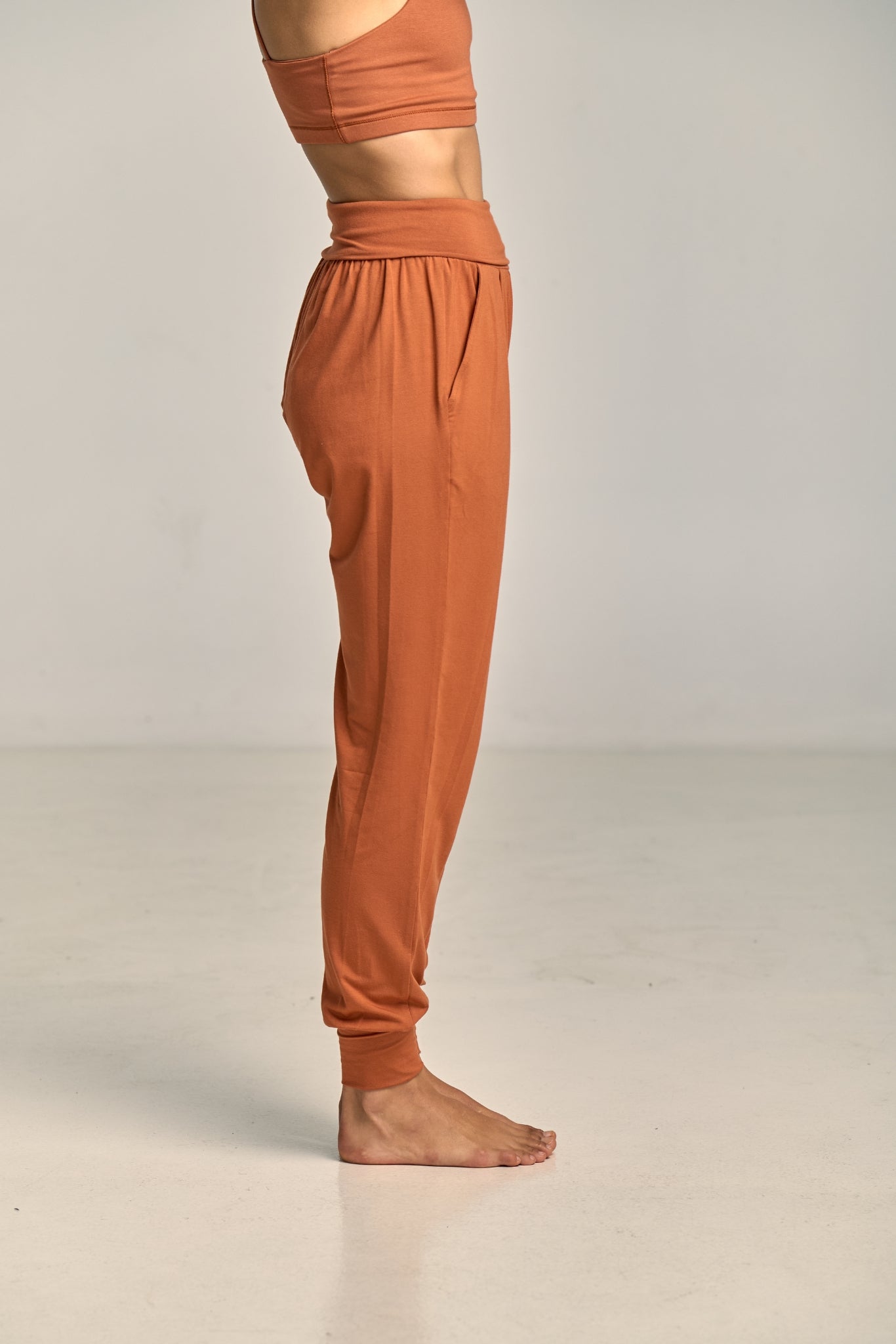 Pantalón Purusha Harem Terracota