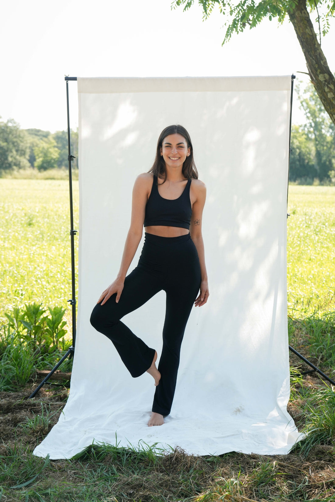 Shakti Flare Pant Black