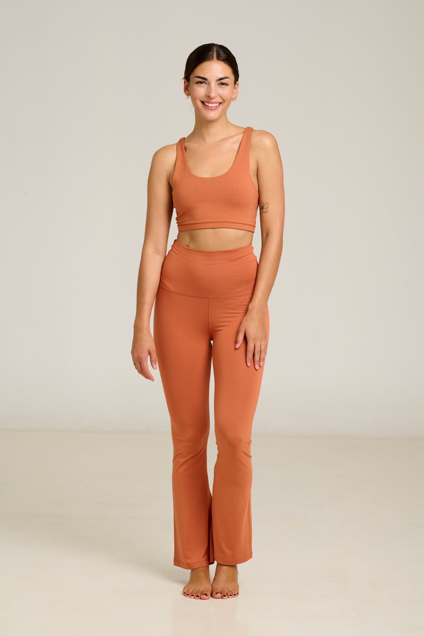 Shakti Flare Pant Terracota