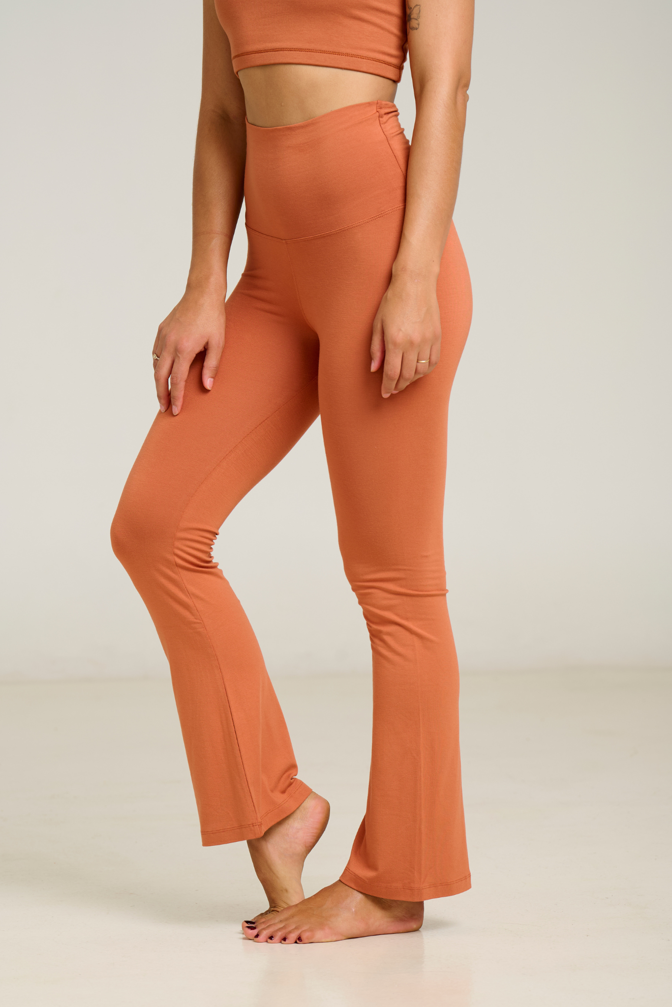 Shakti Flare Pant Terracota